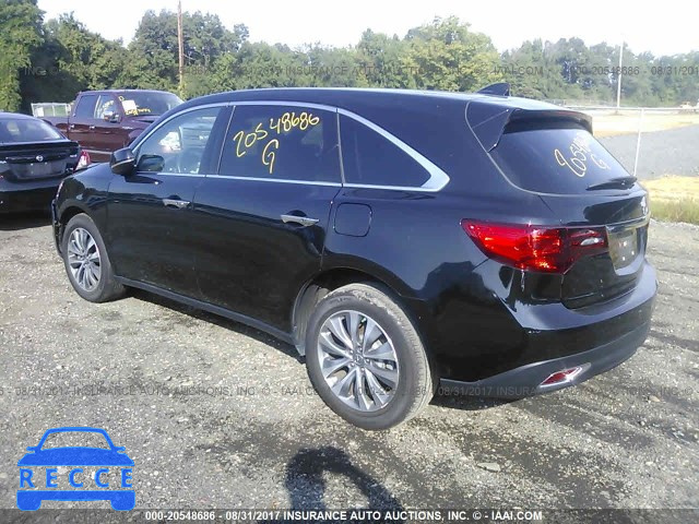 2016 Acura MDX TECHNOLOGY 5FRYD3H46GB002930 image 2