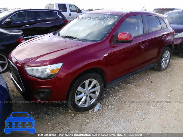 2014 Mitsubishi Outlander Sport ES 4A4AP3AUXEE022738 image 1
