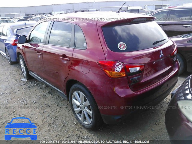 2014 Mitsubishi Outlander Sport ES 4A4AP3AUXEE022738 image 2