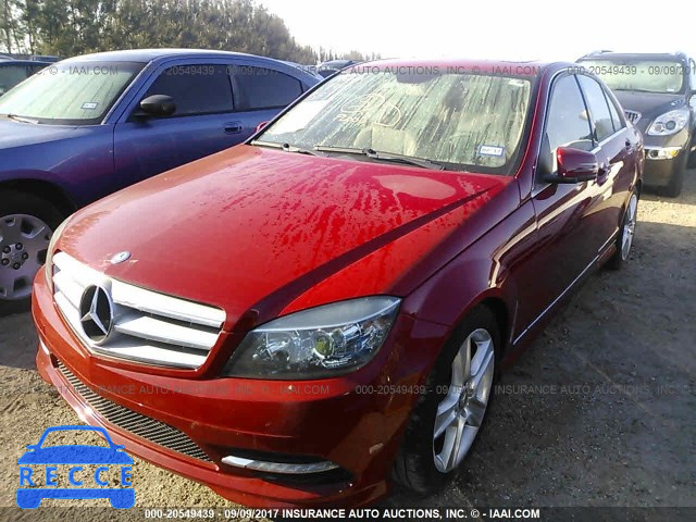2011 Mercedes-benz C 300 WDDGF5EB3BR171138 image 1