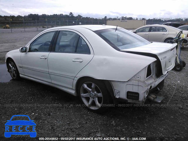 2007 Mercedes-benz C 230 WDBRF52H27F885331 image 2