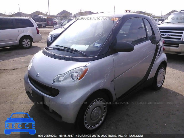 2012 Smart Fortwo PURE/PASSION WMEEJ3BA0CK571153 зображення 1