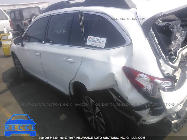 2015 Subaru Outback 2.5I LIMITED 4S4BSBNC2F3296661 image 2