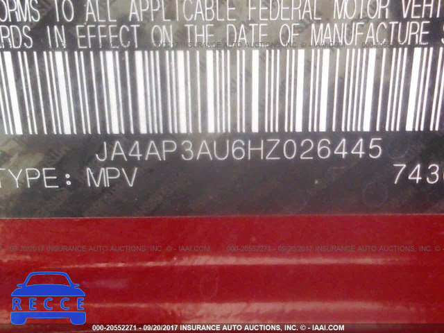 2017 MITSUBISHI OUTLANDER SPORT ES/SE JA4AP3AU6HZ026445 image 8