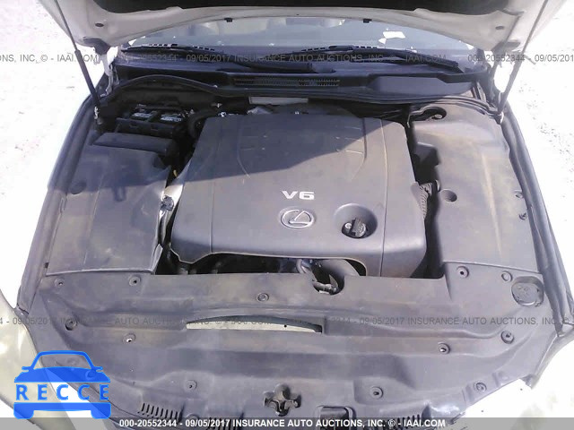 2006 Lexus IS 250 JTHBK262262004182 зображення 9