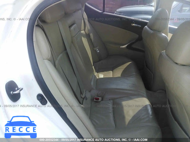 2006 Lexus IS 250 JTHBK262262004182 зображення 7