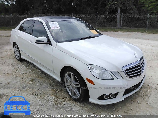 2010 Mercedes-benz E WDDHF8HB4AA114218 image 0