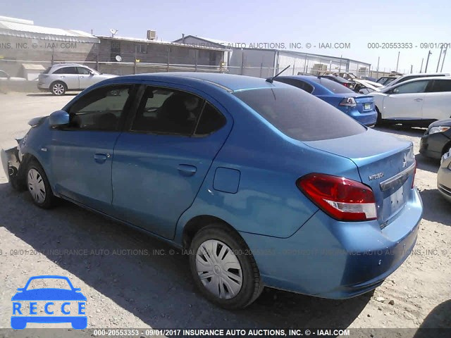 2017 MITSUBISHI MIRAGE G4 ES ML32F3FJ7HHF09725 image 2