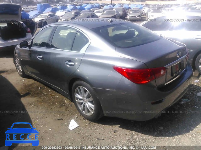 2015 Infiniti Q50 JN1BV7AP7FM358909 Bild 2