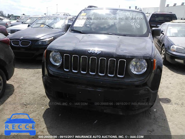 2017 JEEP RENEGADE SPORT ZACCJAAB6HPF79744 image 5