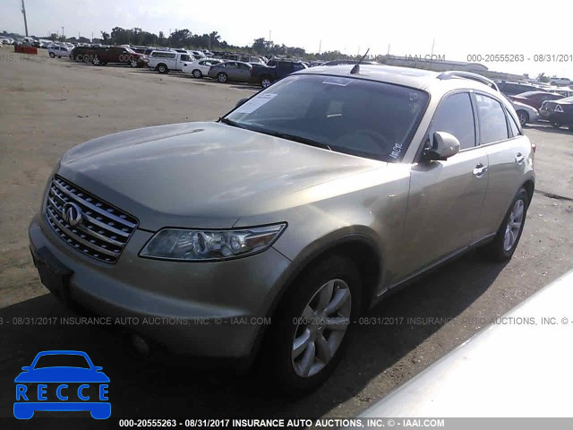 2005 Infiniti FX35 JNRAS08W95X214779 Bild 1