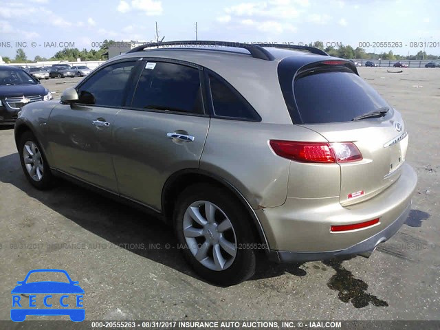 2005 Infiniti FX35 JNRAS08W95X214779 image 2