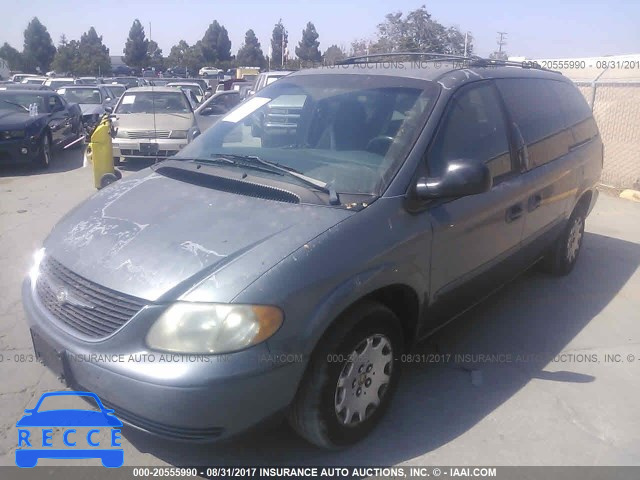2002 Chrysler Town & Country LX 2C4GP44382R665307 image 1