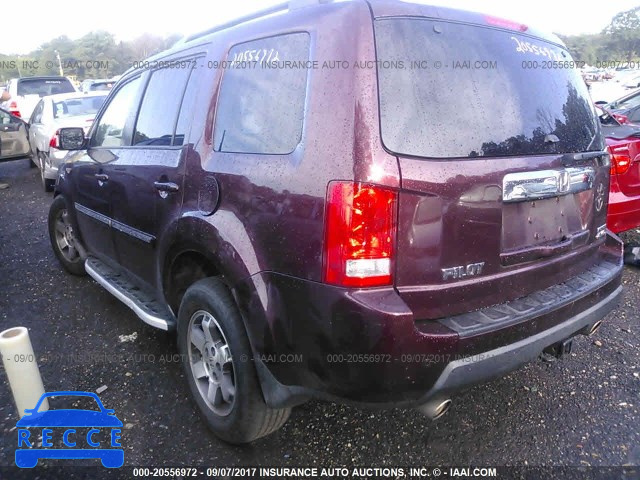 2009 Honda Pilot TOURING 5FNYF48809B016183 image 2