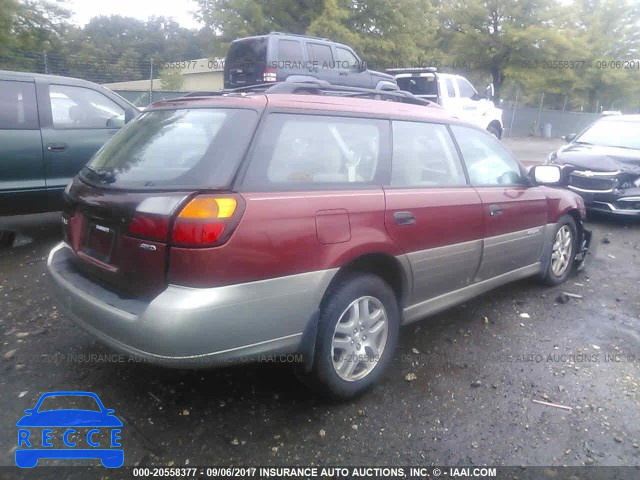 2004 Subaru Legacy OUTBACK AWP 4S3BH675047616350 зображення 3