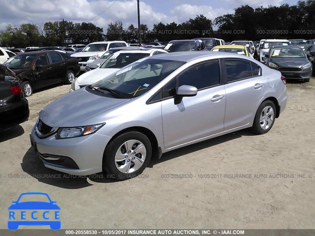 2015 Honda Civic 19XFB2F53FE059918 image 1