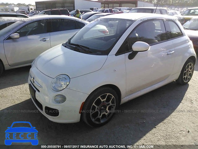 2015 Fiat 500 SPORT 3C3CFFBR2FT721740 зображення 1