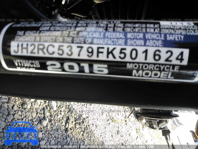 2015 Honda VT750 JH2RC5379FK501624 зображення 9