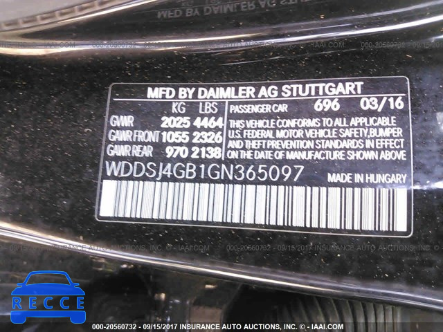 2016 Mercedes-benz CLA 250 4MATIC WDDSJ4GB1GN365097 image 8