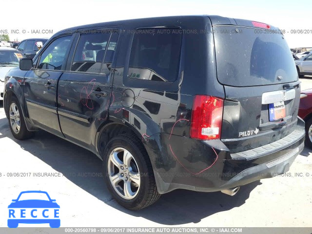 2013 Honda Pilot 5FNYF3H76DB009118 image 2