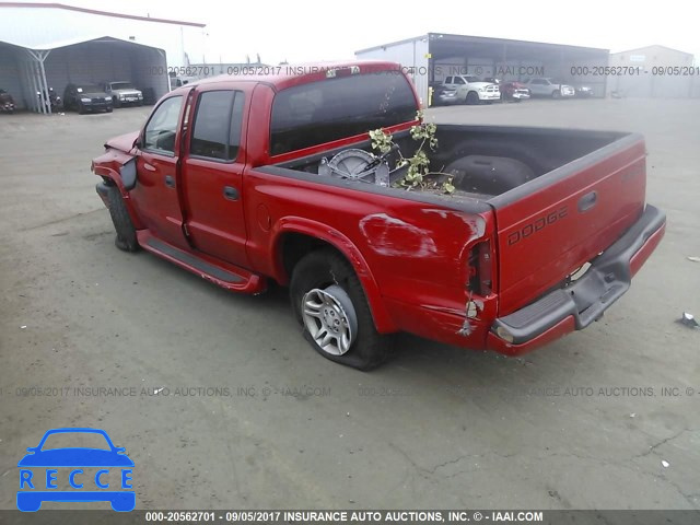 2002 Dodge Dakota 1B7HG38N72S689008 image 2