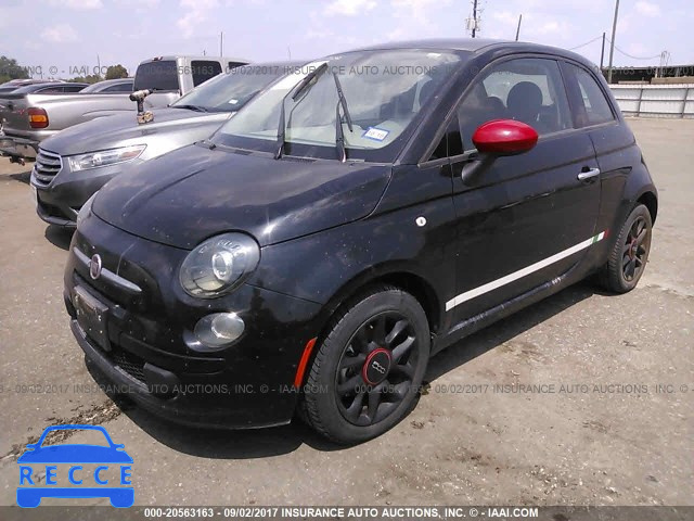 2016 Fiat 500 POP 3C3CFFAR9GT228107 зображення 1