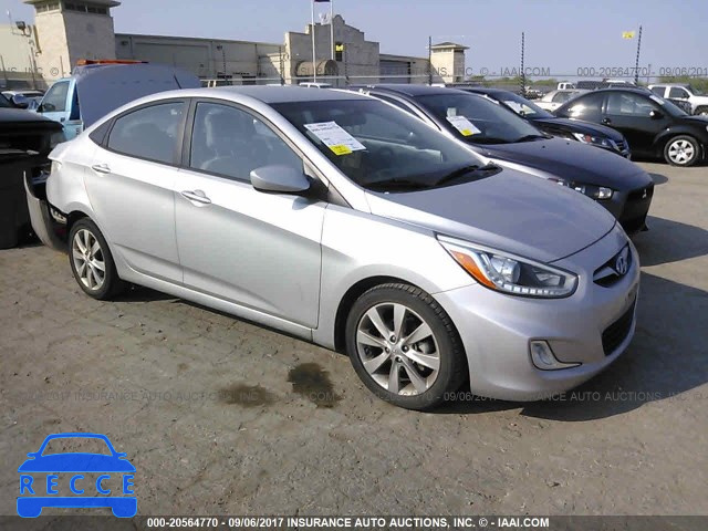 2014 Hyundai Accent KMHCU4AE6EU771383 image 0