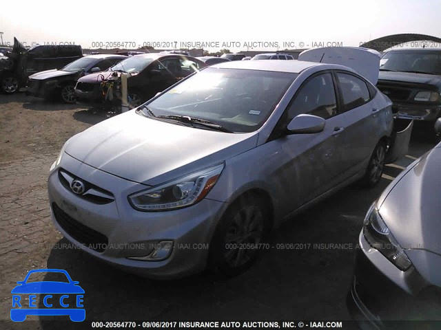 2014 Hyundai Accent KMHCU4AE6EU771383 image 1