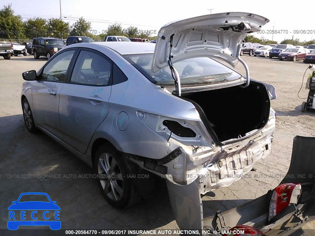 2014 Hyundai Accent KMHCU4AE6EU771383 image 2