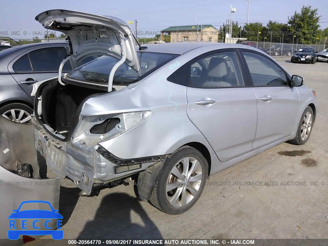 2014 Hyundai Accent KMHCU4AE6EU771383 image 3