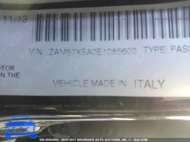2014 Maserati Ghibli ZAM57XSA0E1085600 зображення 8