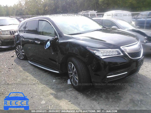 2016 Acura MDX 5FRYD4H4XGB062618 image 0