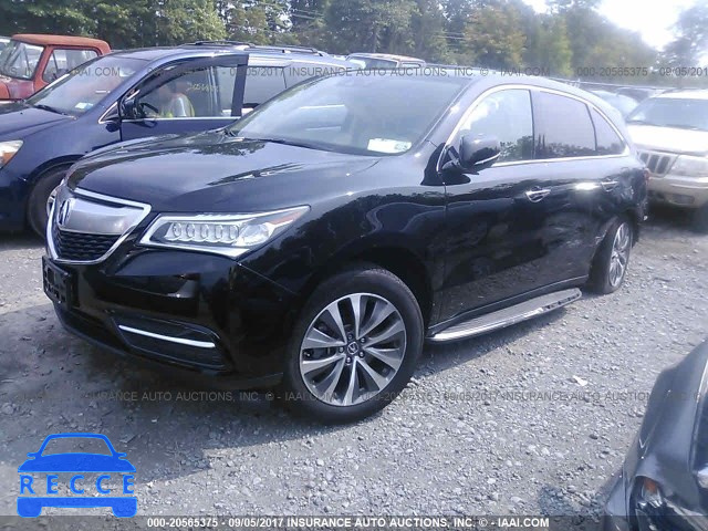 2016 Acura MDX 5FRYD4H4XGB062618 image 1