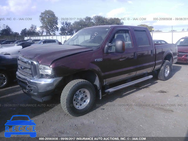 2004 Ford F250 1FTNW21L94EA06476 зображення 1