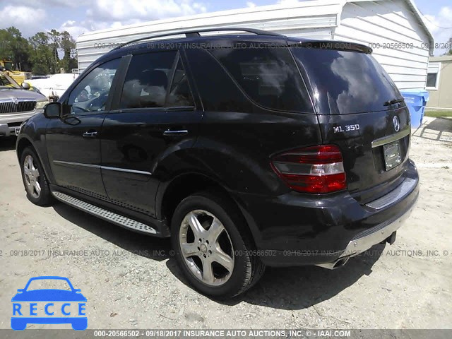 2008 Mercedes-benz ML 350 4JGBB86E58A383083 image 2