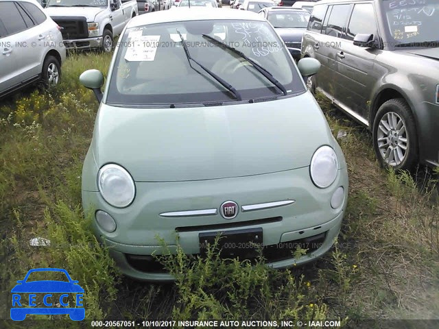 2013 Fiat 500 POP 3C3CFFAR2DT665085 зображення 5