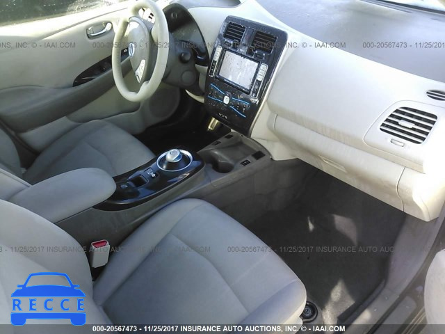 2012 Nissan Leaf SV/SL JN1AZ0CPXCT023035 зображення 4