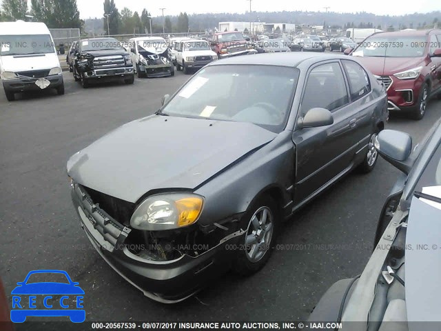 2003 Hyundai Accent GL KMHCG35C53U255734 image 1