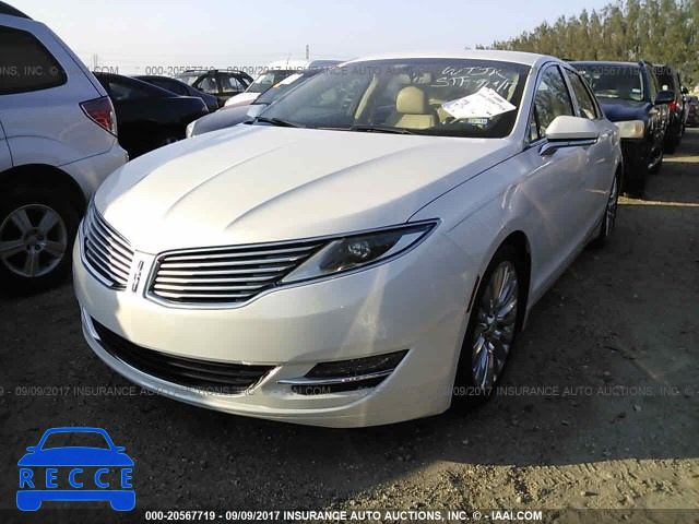 2014 Lincoln MKZ 3LN6L2GK7ER801340 зображення 1