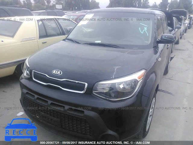 2014 KIA SOUL KNDJN2A21E7095166 image 1