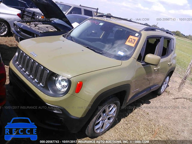 2015 Jeep Renegade LATITUDE ZACCJABT6FPB27006 зображення 1