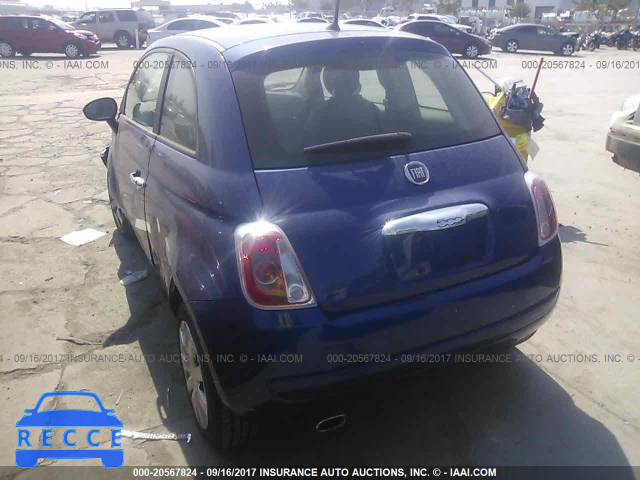 2012 Fiat 500 POP 3C3CFFAR1CT254288 image 2