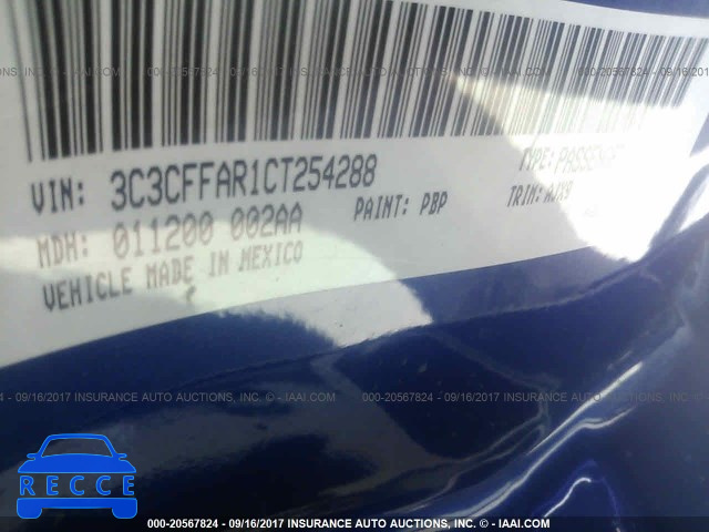 2012 Fiat 500 POP 3C3CFFAR1CT254288 зображення 8