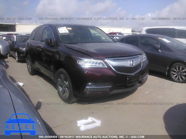 2016 Acura MDX 5FRYD3H25GB007941 image 0