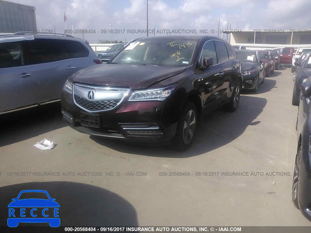 2016 Acura MDX 5FRYD3H25GB007941 image 1