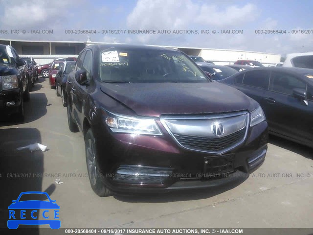 2016 Acura MDX 5FRYD3H25GB007941 image 5