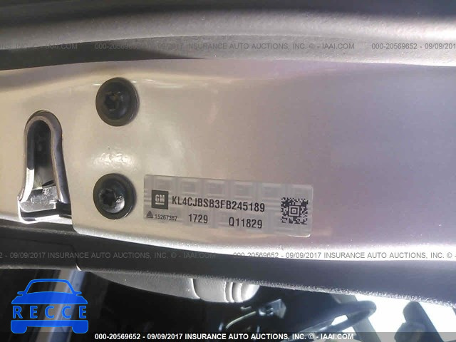 2015 Buick Encore CONVENIENCE KL4CJBSB3FB245189 image 8