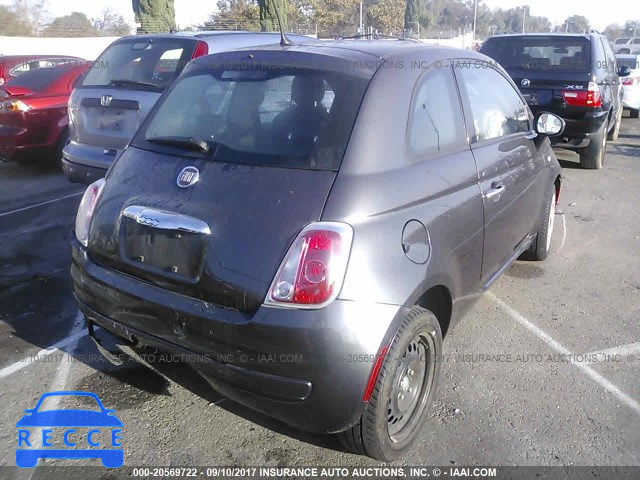 2015 Fiat 500 3C3CFFAR1FT598594 зображення 3