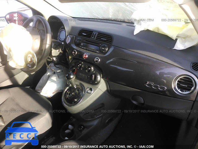 2015 Fiat 500 3C3CFFAR1FT598594 зображення 4