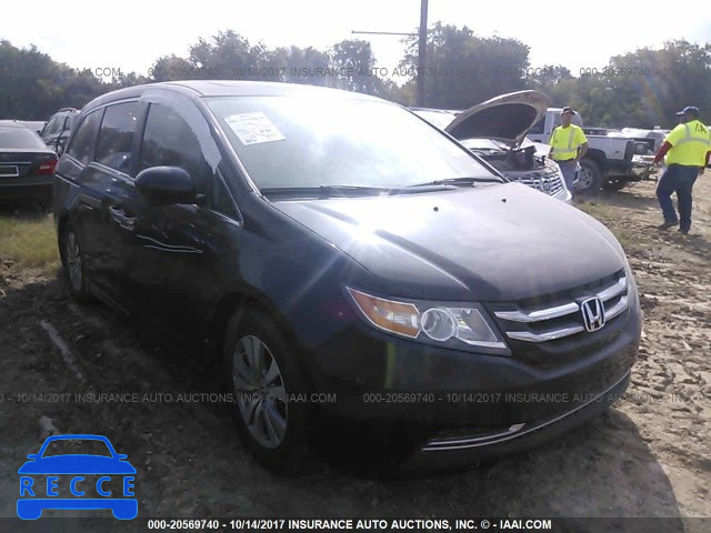 2014 Honda Odyssey EXL 5FNRL5H67EB082015 зображення 0